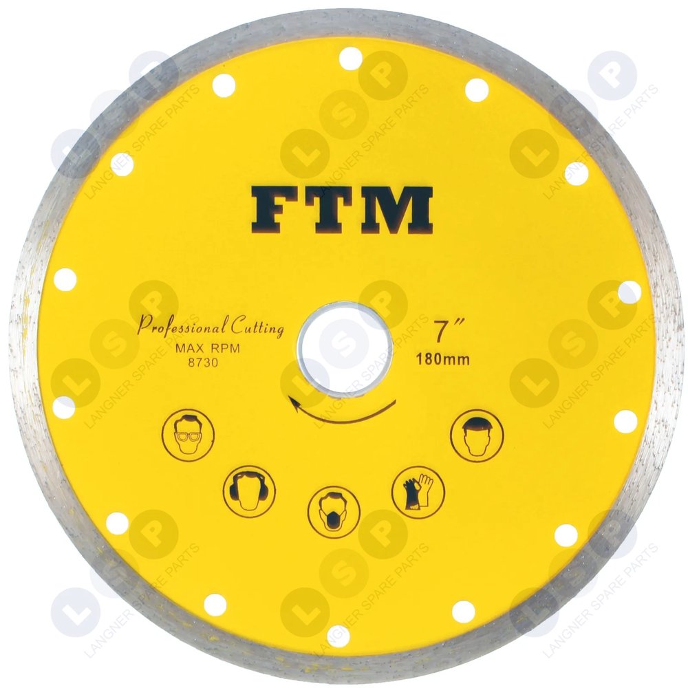 Diamantový kotúč plný 180mm FTM-7ZP